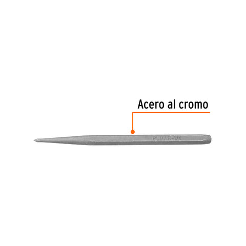 PUNZON PARA BARRENAR 1/4'X 4-3/4'