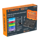 JGO D/PUNTAS D/DESARM 1'100PZS C/ESTUCHE