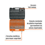 JGO PROFESIONAL DE PUNTAS Y DADOS CON PUNTA P/MICANICA 150PZ