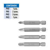 JUEGO DE 7 PUNTAS DE CRUZ, LARGO 2", TRUPER EXPERT POR PIEZA