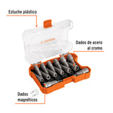 JUEGO DE 14 DADOS MAGNITICOS PARA TALADRO,TRUPER EXPERT
