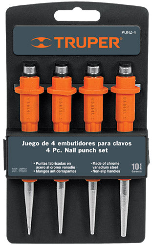 EMBUTIDOR DE CLAVOS CON DEFLECTOR 4 PCS