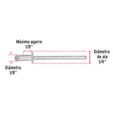 R-42B REMACHES CON ESPIGA