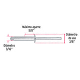 R-610B REMACHES CON ESPIGA