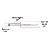 R-66B REMACHES CON ESPIGA