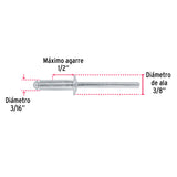 R-68B REMACHES CON ESPIGA