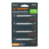 JUEGO DE 4 PUNTAS PARA CAUTMN CAU-25E, TRUPER