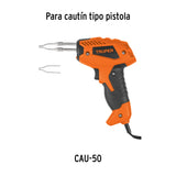 JUEGO DE 2 PUNTAS PARA CAUTMN TIPO PISTOLA CAU-50, TRUPER