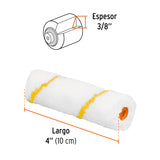 REPUESTO PARA MINI RODILLO PARA PINTAR, FELPA 4', NYLON