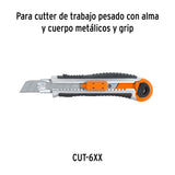 ESTUCHE CON 50 CUCHILLAS SK4 DE 18 MM PARA CUTTER, TRUPER