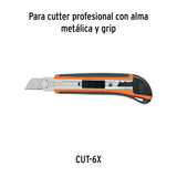 ESTUCHE CON 50 CUCHILLAS SK4 DE 18 MM PARA CUTTER, TRUPER