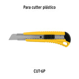 ESTUCHE CON 50 CUCHILLAS SK4 DE 18 MM PARA CUTTER, TRUPER