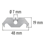 DISPENSADOR CON 10 CUCHILLAS PARA ACRMLICO PARA NV-7X Y NM-6