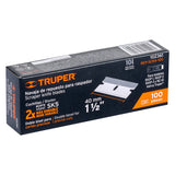 CAJA CON 100 NAVAJAS DE REPUESTO PARA RASP-3,2Y1