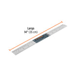 REGLA DE ACERO DE 30 CM