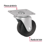 RODAJA HULE 2', 22MM CON BUJE