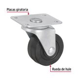 RODAJA HULE 2', 25MM CON BALERO