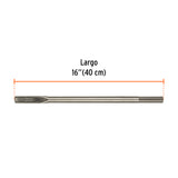 CINCEL HUECO PARA ACANALADO SDS MAX 7/8' X 16', TRUPER