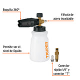 DISPENSADOR CON CAQON LANZA ESPUMA PARA HIDROLAVADORA