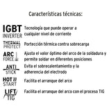 COMBO DE SOLDAR 160 A Y CARETA ELECTRONICA PARA SOLDAR