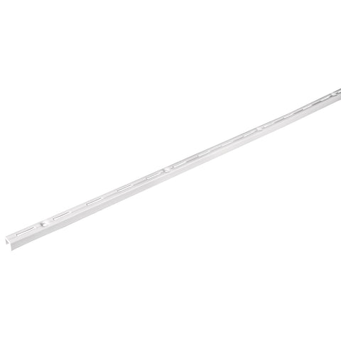 CREMALLERA SENCILLA BLANCA PARA MINSULAS PLANAS, 1.5M, FIERO