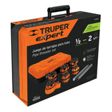 JUEGO DE 7 TARRAJAS PARA TUBO, TRUPER EXPERT