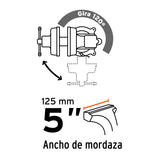 TORNILLOS DE BANCO TIPO EUROPEO, HIERRO NODULAR, 5"