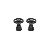 JUEGO DE 2 MANERALES PARA MEZCLADORA, VOLANTE, NEGRO, TUBIG