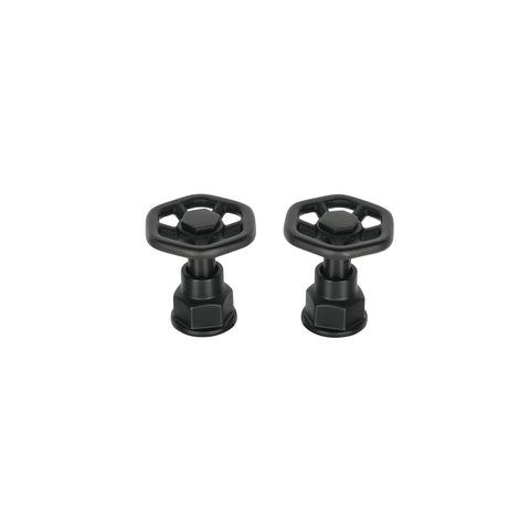 JUEGO DE 2 MANERALES PARA MEZCLADORA, VOLANTE, NEGRO, TUBIG