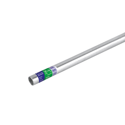 TUBO CONDUIT 1/2" GALVANIZADO 3MTR PARED DELGADA ET. VERDE