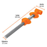 TORNILLO P/CARPINTERO 16' CAPACIDAD 14'