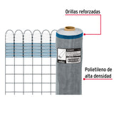 SIN VENTA MALLA MOSQUITERA PLÁSTICA, 1.50 X 30 M, GRIS POR ROLLO