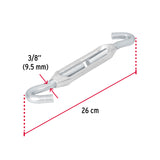 TENSOR ZINC,3/8',GANCHO-GANCHO