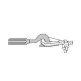 TENSOR FORJADO,1/2',GANCHO-ARGOLLA