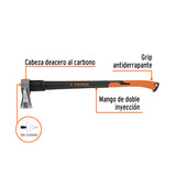 HACHA PARA RAJAR MADERA 4.5 LB, MANGO FIBRA DE VIDRIO TRUPER