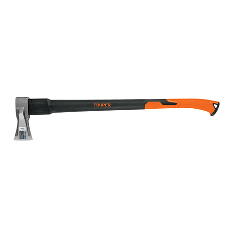 HACHA PARA RAJAR MADERA 4.5 LB, MANGO FIBRA DE VIDRIO TRUPER