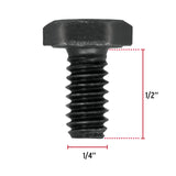 TORNILLO DE ACERO, GRADO 5, 1/4 X 1/2" POR PIEZA