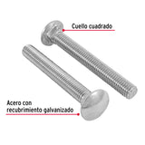 TORNILLO COCHE GALVANIZADO, 1/2 X 4" POR PIEZA