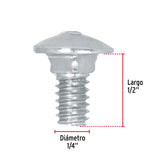 TORNILLO TIPO COCHE 1/4X1/2 FIERO C/150