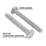 TORNILLOP 3/8" X 3-1/2" TIPO COCHE, FIERO BOLSA C/30 PIEZAS