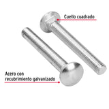 TORNILLO COCHE GALVANIZADO, 7/16 X 3 1/2" POR PIEZA