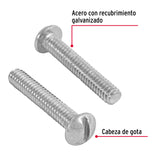 TORNILLO ESTUFA 1/4 X 1 1/2' CAJA C/80 PZAS