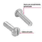 TORNILLO 1/8 X 1/2 TIPO ESTUFA BOLSA C/700 PZ, FIERO