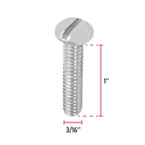 TORNILLO ESTUFA 3/16 X 1' POR PIEZA