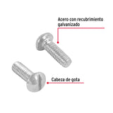 TORNILLO 5/32 X 1/2 TIPO ESTUFA, FIERO C/450PZ, POR BOLSA