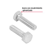 TORNILLO MÁQUINA GALVANIZADO 1/4 X 1' CAJA C/100 PZAS