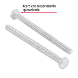 TORNILLO ACERO GALVANIZADO TIPO MÁQUINA, 1/4X3-1/2", POR PIEZA