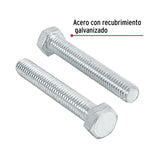 TORNILLO MÁQUINA GALVANIZADO 3/8 X 2 1/2 CAJA C/50 PZAS