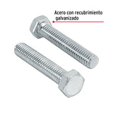 TORNILLO MÁQUINA GALVANIZADO 3/8 X 2' CAJA C/60 PZAS