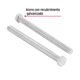 TORNILLO ACERO GALVANIZADO TIPO MÁQUINA, 3/8X5" POR PIEZA